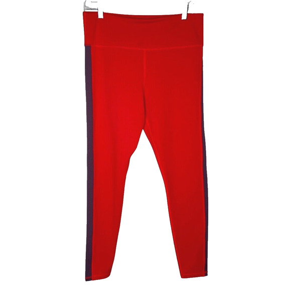 ZYIA Leggings Women 16‎ 18 Red Loungewear Gym Workout Yoga Activewear Athleisure - Picture 1 of 5